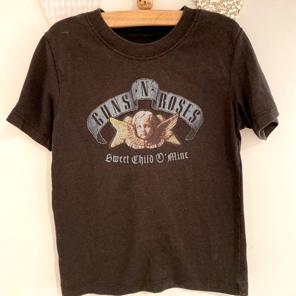 Guns & Roses- rocker t size 4T